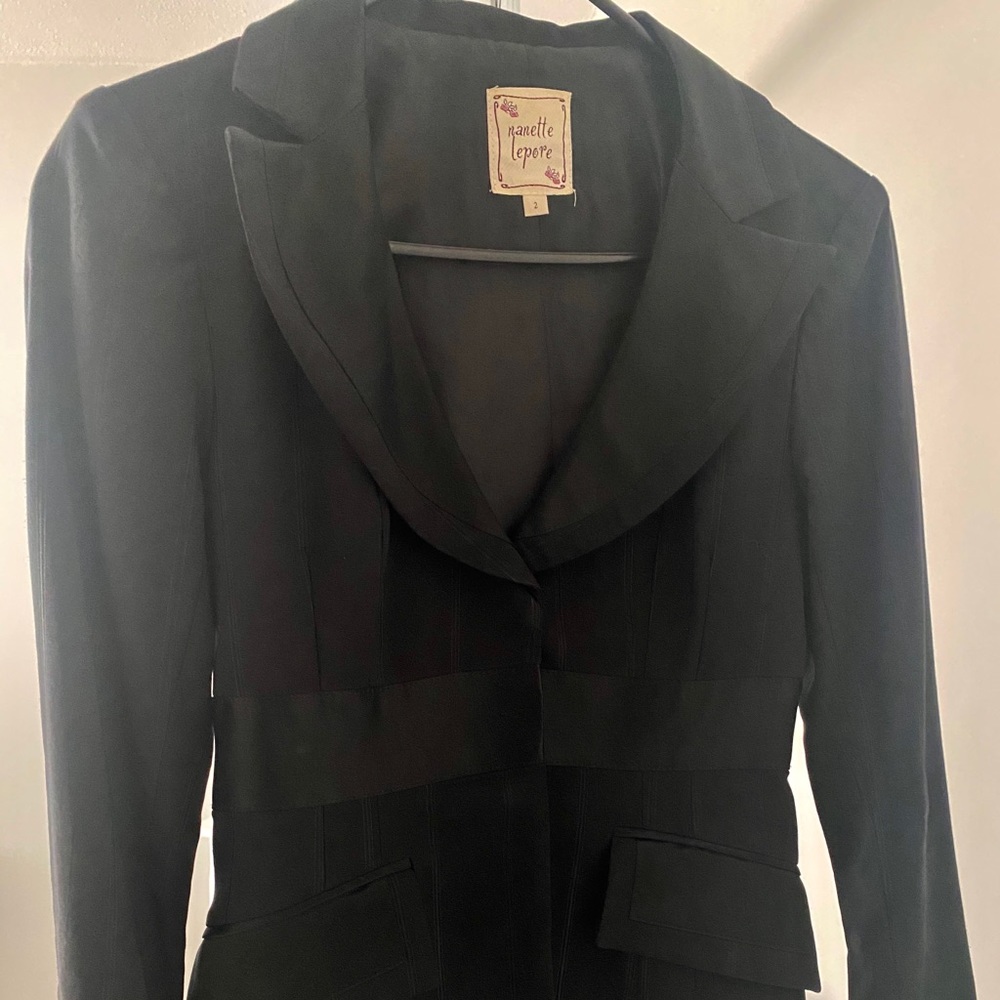 Nanette Lepore black blazer